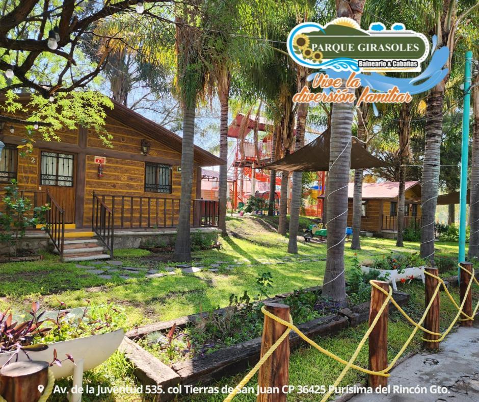 Parque Girasoles Balneario & Cabanas San Francisco del Rincón Kültér fotó