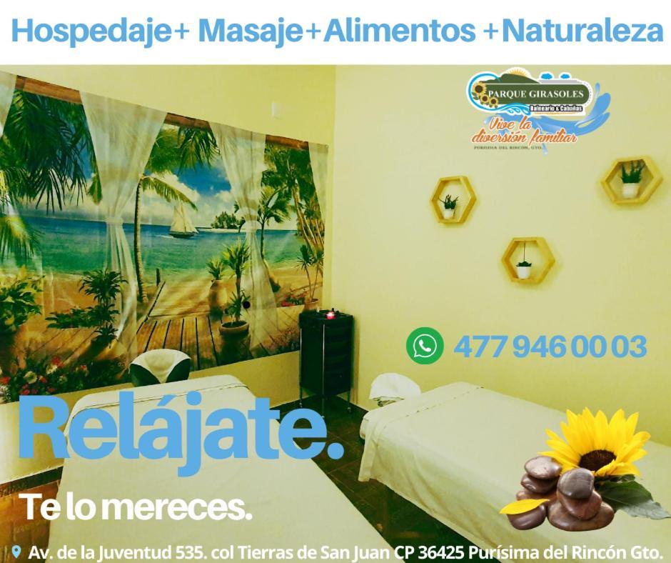 Parque Girasoles Balneario & Cabanas San Francisco del Rincón Kültér fotó