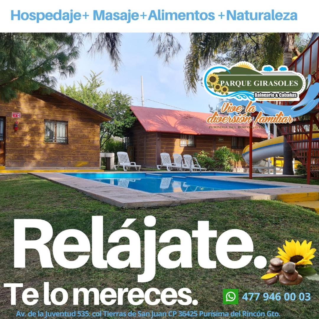 Parque Girasoles Balneario & Cabanas San Francisco del Rincón Kültér fotó